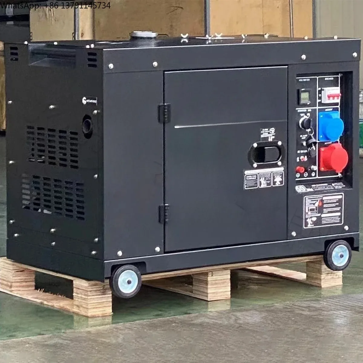 Super Silent Diesel Generator Twin/Four Cylinder Water/Air-Cooling Diesel 50kva 30kva 25kva 20kva 16kva 15kva 10kva 8kva 5kva