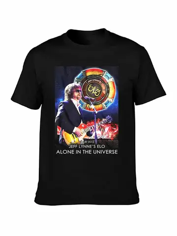 Limited Jeff Lynnes ELO Tour Dates 2016 Mens Black T-Shirt Size S-5XL (2)