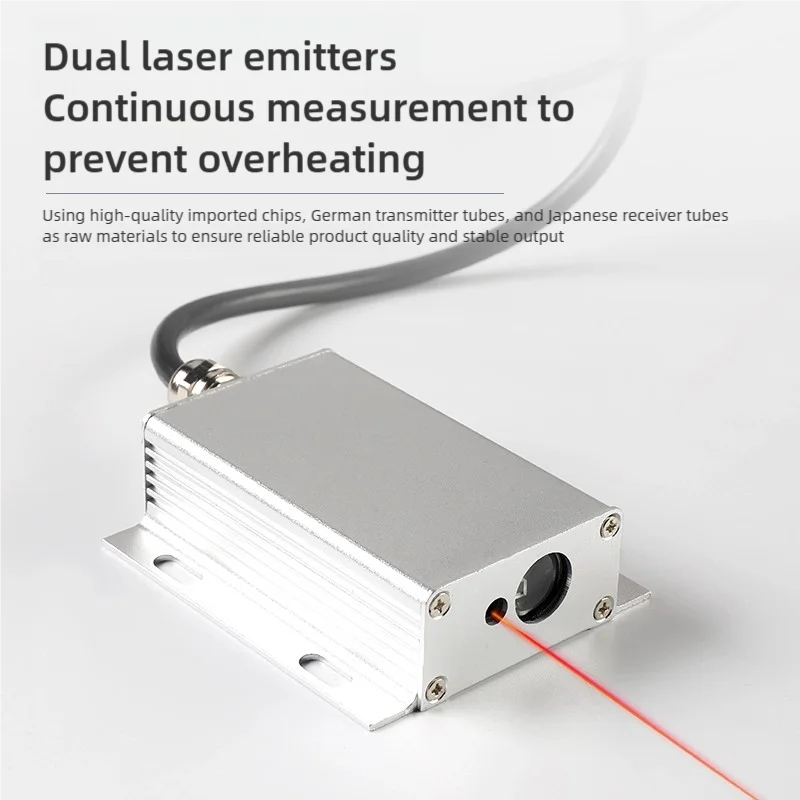Laser Distance Sensor Industrial Module High-Precision TTL/485/RTU，4-20Ma 0-10V Analog Quantity