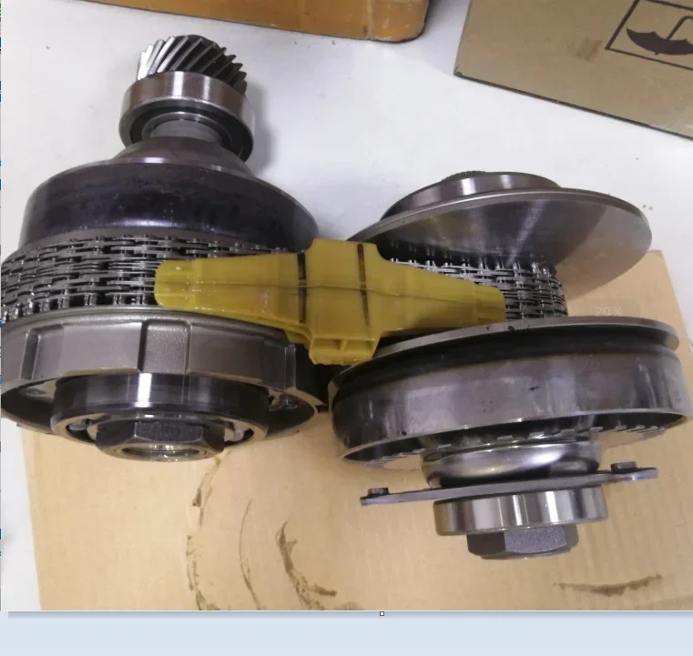 JF017E Transmission Pulley Set with Chain Belt 3.5L Compatible for JF017 JFO17 Transmission L-0G005-0089-14