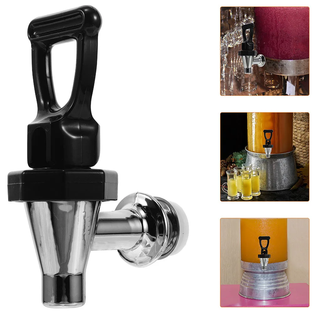 

2Pcs Juice Faucet for Milk Tea Bucket Water Jug Dispenser Spout with Control Easy Installation and Cleaning