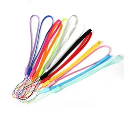 50Pcs Nylon Hand Wrist Lanyards,Short Straps for Keys Keychain, ID Badge Holder, Name tags 7 Inch Hang Rope