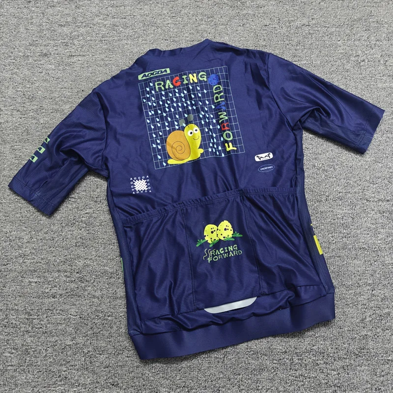 New Pro Aero AOGDA Breathable Fast Drying Cycling Jersey,Short Sleeve Road Bike Jersey,Lightweight Comfortable Bicycle Clothing