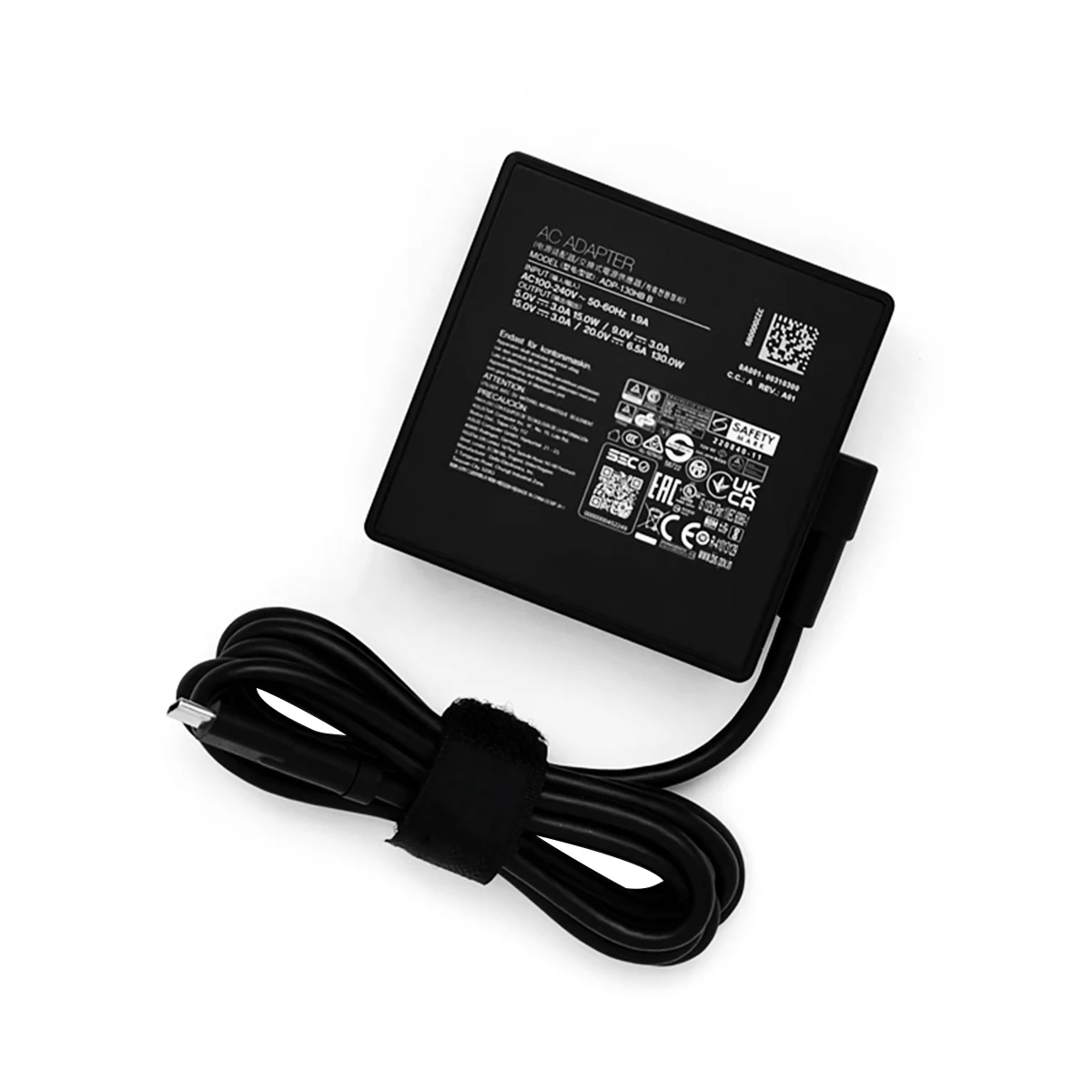 

Genuine ADP-130HB B 20V 6.5A 130W TYPE-C USB-C AC Adapter For ASUS Laptop Power Supply Charger