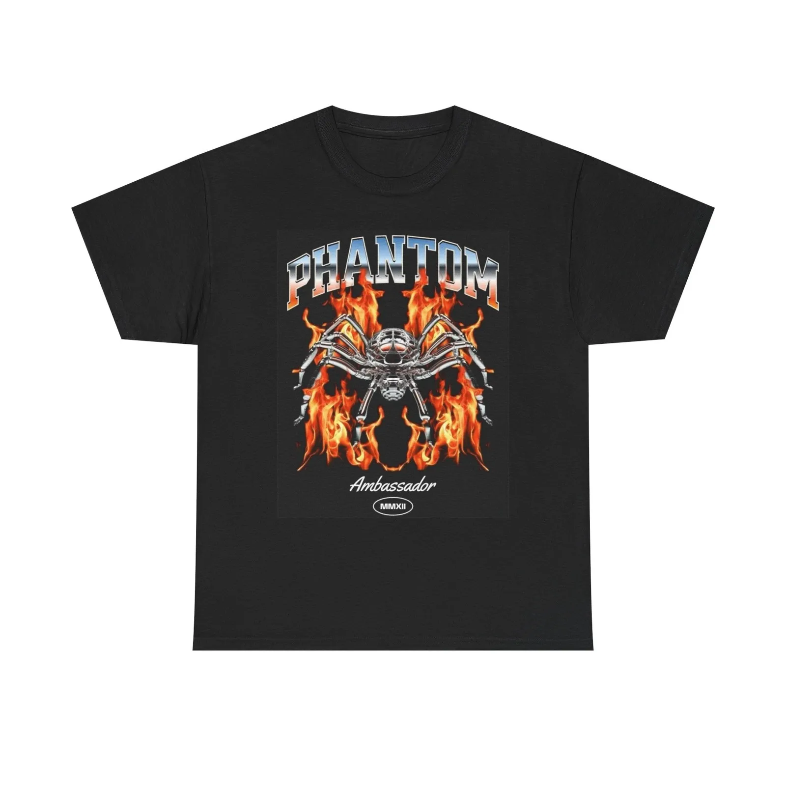 Phantom Fire Graphic T Shirt Apparel Heavy Cotton Tee Small-5xl NEW