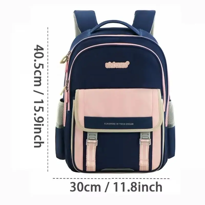 حقيبة ظهر UIUIKUMO للأطفال مع حماية للعمود الفقري وخفيفة الوزن وسعة كبيرة للمدرسة والسفر في الهواء الطلق #5