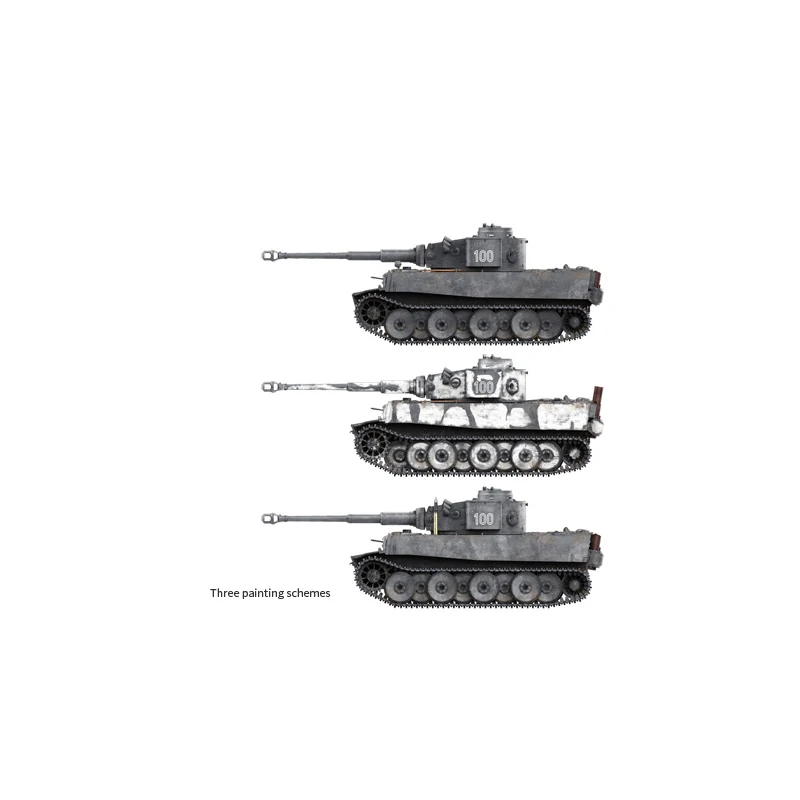 Rand baugruppe Proportional modell Kit tk7205 Tiger Tank Anfangs typ Ohr Tiger