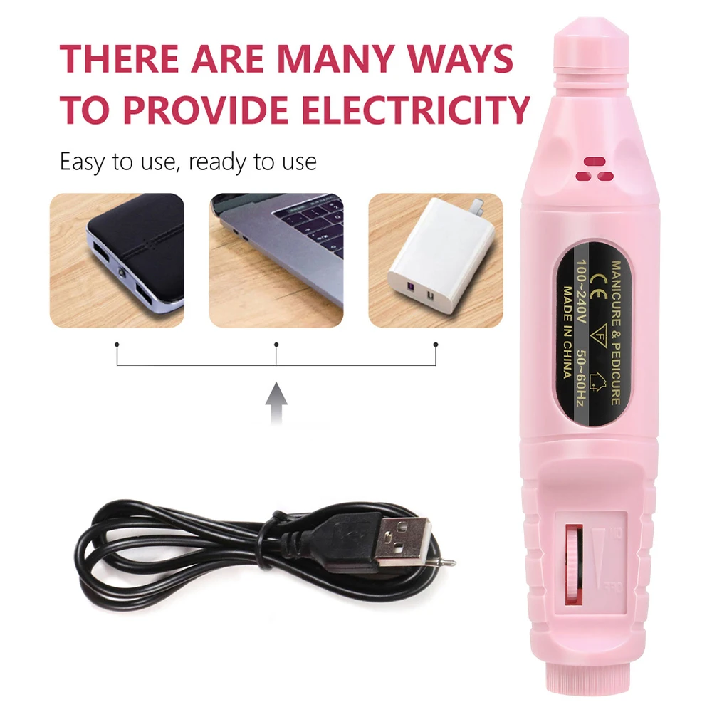 مجموعة أدوات مانيكير مجموعة أدوات صقل الأظافر مجموعة مصابيح الأظافر الكهربائية آلة حفر الأظافر التجفيف السريع مصباح الأظافر طحن التقشير