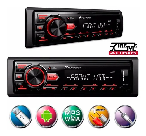 Auto Radio Fm Am For Car Mp3 Pen Automotive Usb Aux Playe