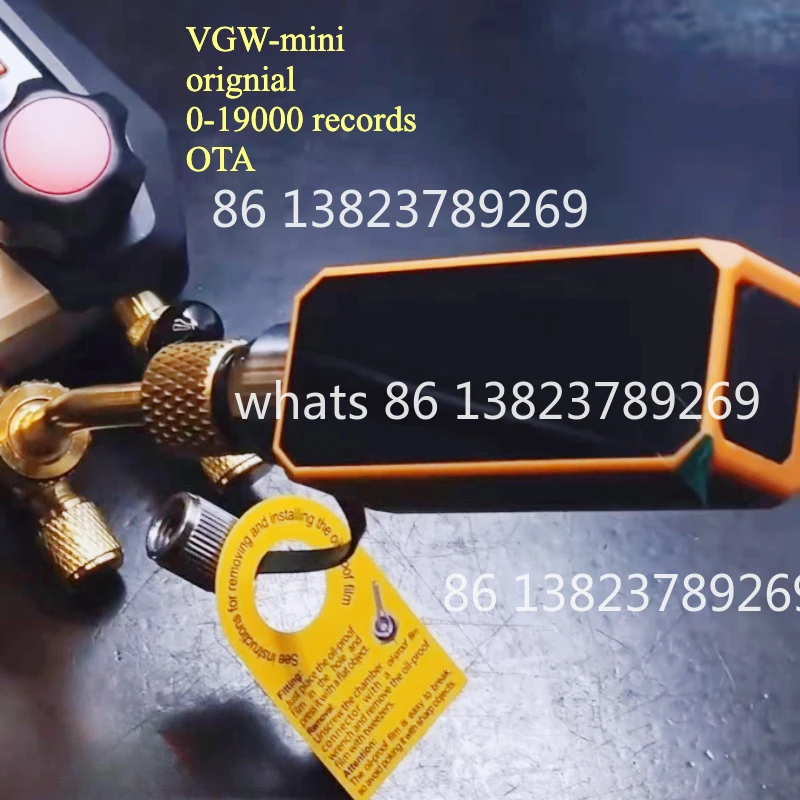 Medidor de vacío digital VGW-Mini para manómetros de micrones, probador de vacío para refrigeración, medición precisa Elitech OTA