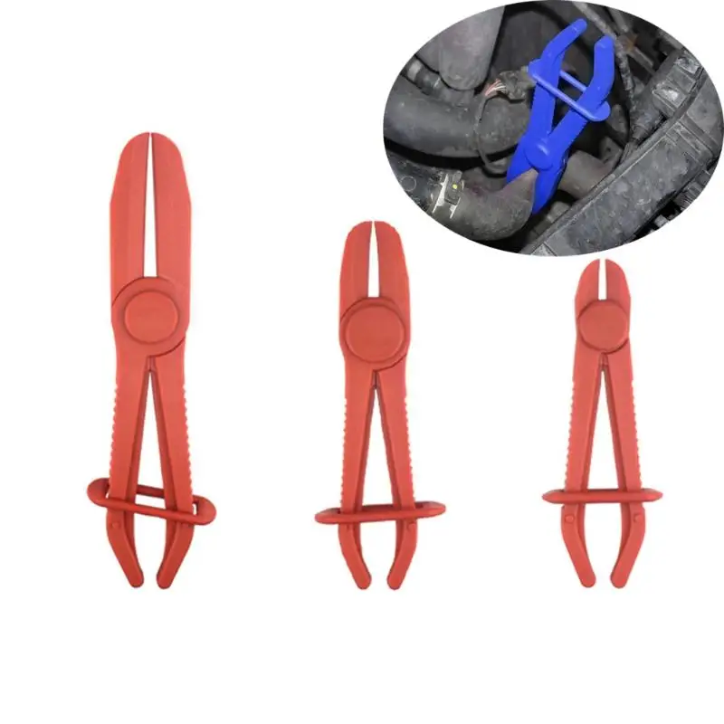 1/3Pcs Nylon Hose Clamp Plier Hands Free Brake Fuel Water Pipe Clamp Tool Car Repair Installation Pliers Set - view 3