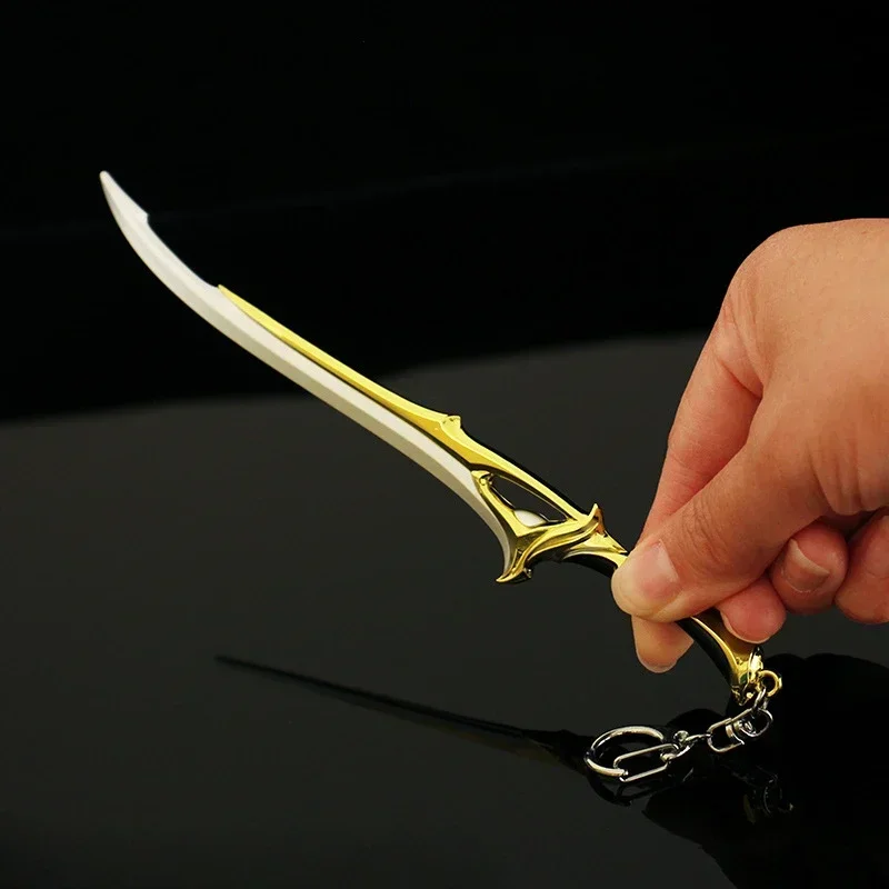 21 centimetri Valorant Arma Eterna Sovrano Gioco Agenti Periferici Melee Metallo Katana Samurai Spada Raccogliere Ornamento Artigianato Regalo Giocattoli