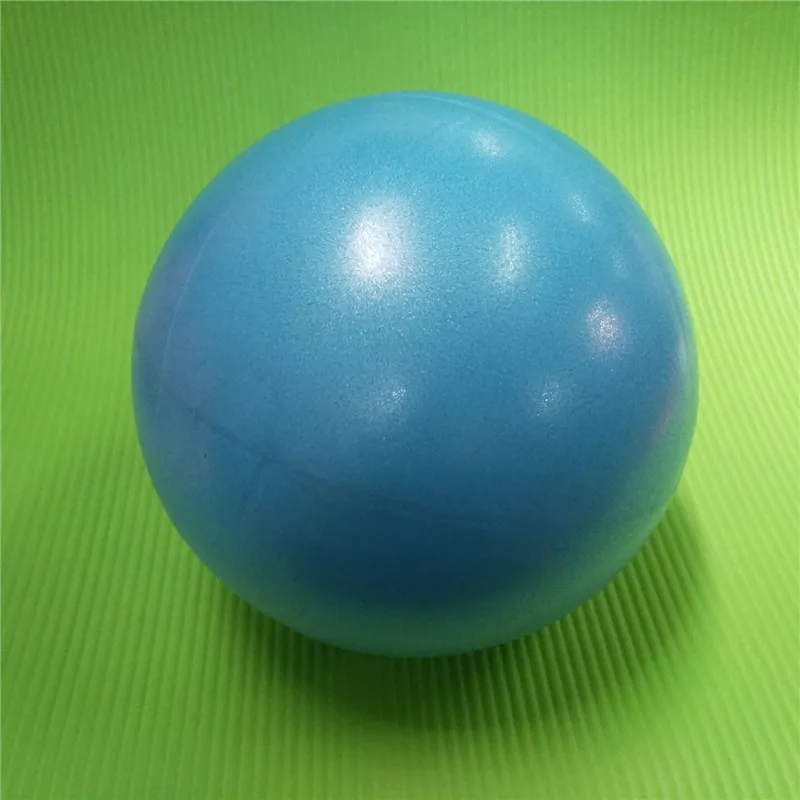 Frosted Small Mini Yoga Ball 25cm Straw Pilates Inflatable Gymnastics Fitness Children's Toy Balloon