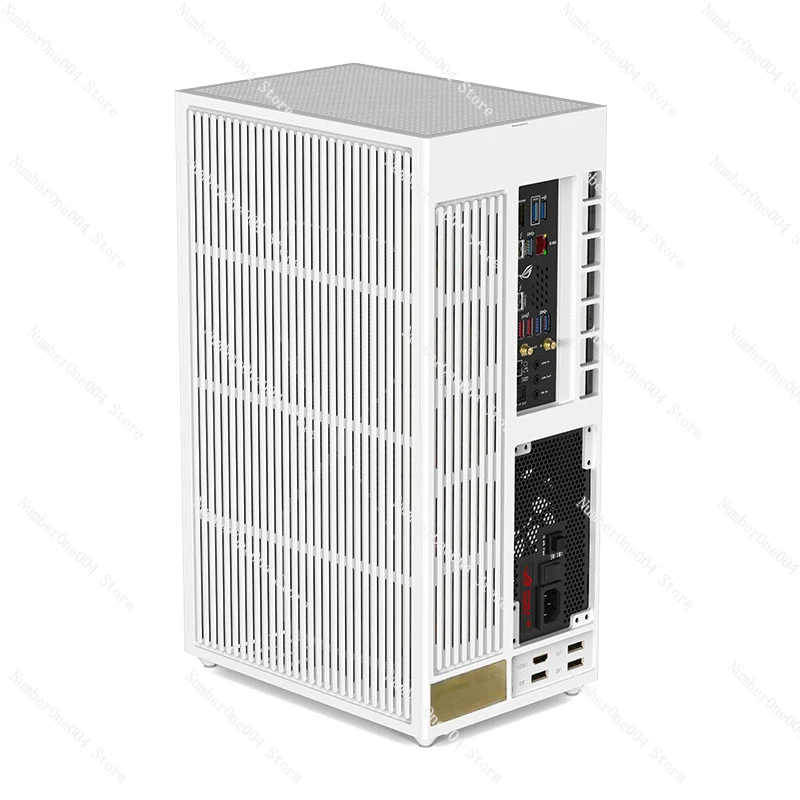 Spot LS-360 V2 Water-cooled Vertical ITX Chassis, Unique Display Supports 40 Series Graphics Card ATX Power Supply