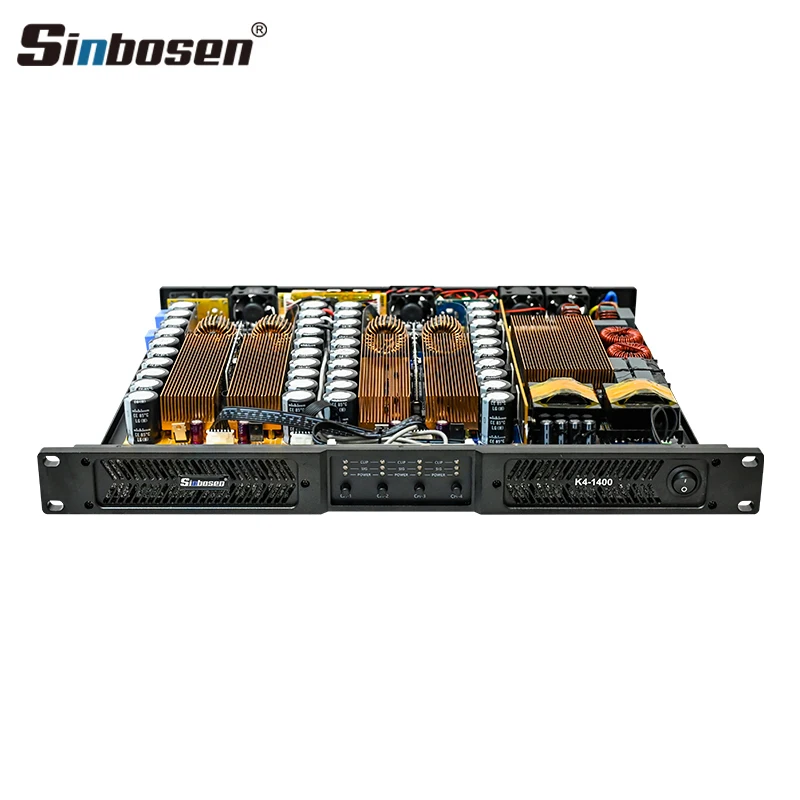 

K4-1400 4 Ohm 2200w 4 Channel Class d Power Amplifier Professional
