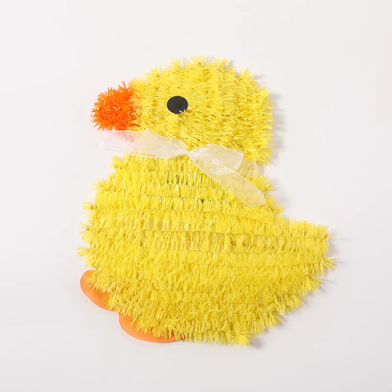 

Easter chicken tinsel decoration Easter tinsel garland ornament Easter decortaion