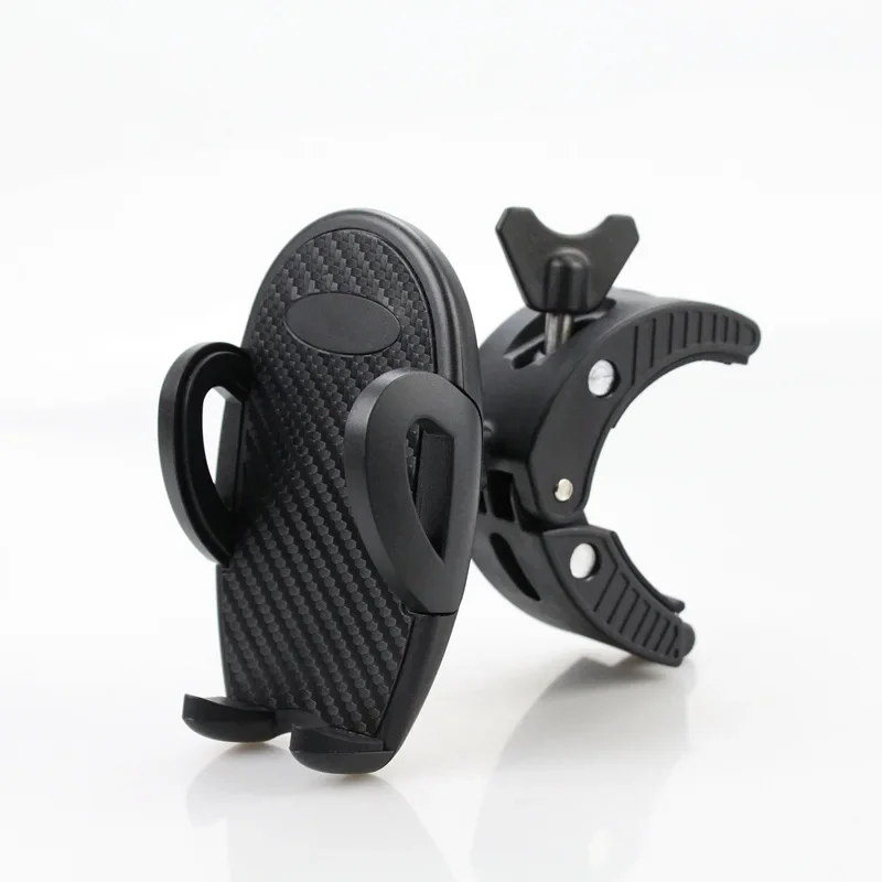 

Baby Stroller Cell Phone Holder 360 Degree Rotate Universal Clamp Pram Wheelchair Aeecssory Mount Bracket Bike Phone Stander