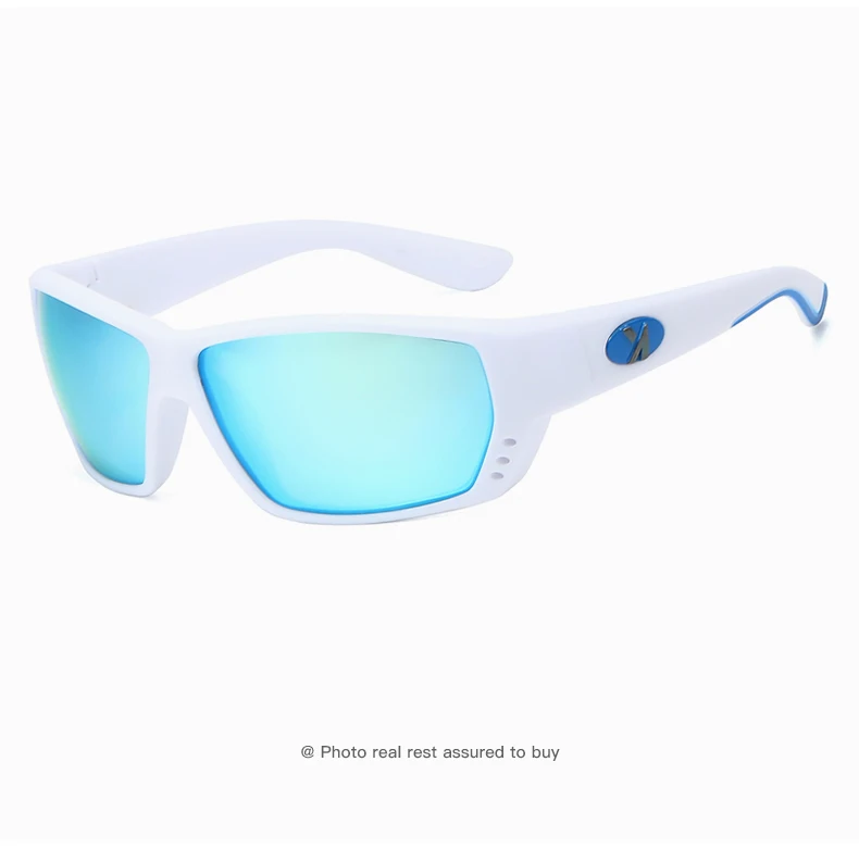 KAROS Herren Sport Polarisierte Sonnenbrille Radfahren Angeln Sonnenbrille Mountainbike Outdoor Sport Angelbrille – Detail 22