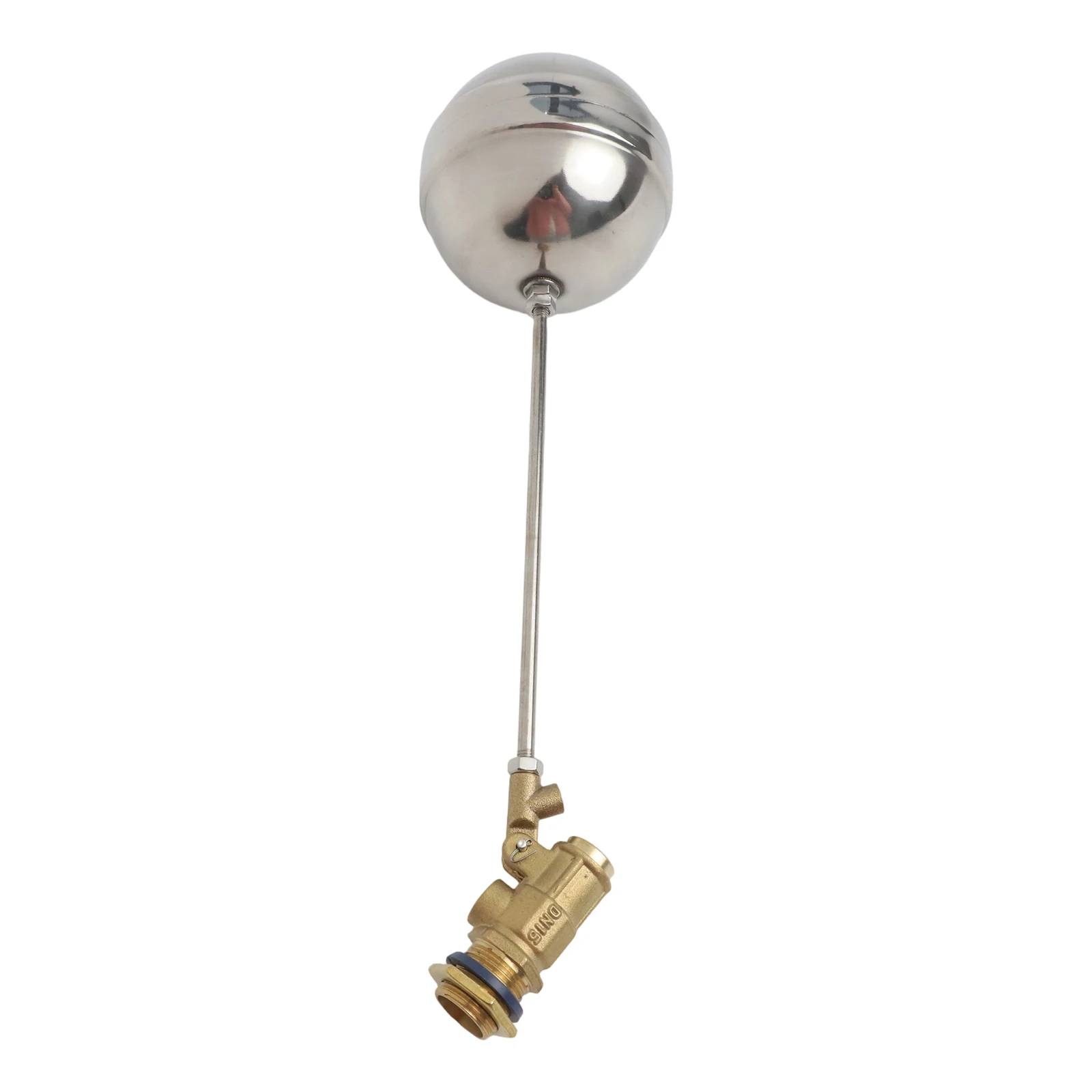 Brass DN15 Float Valve For Flow Control In Water Storage And Distribution Systems With G1/2 Inch Thread Interface