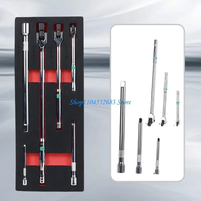 

Y6gd 6pcs f стержень длинный гаечный ключ 1/4 дюйма 3/8 дюйма дюйма приводит к сокету