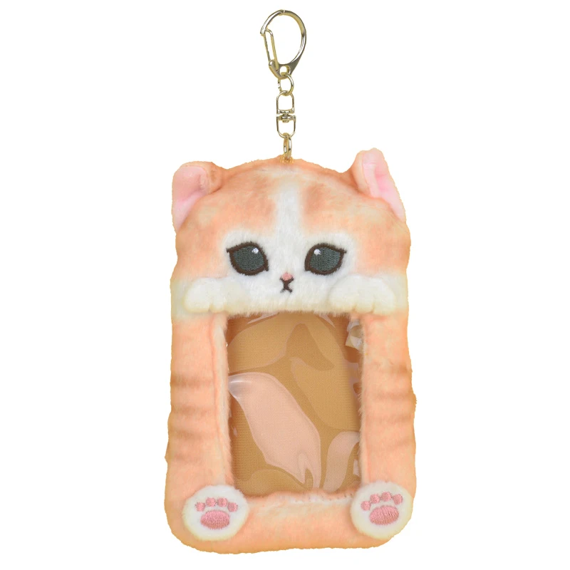 Simpatico squalo gatto ragazze donne peluche porta carte di credito con portachiavi simpatico cartone animato porta carte di credito ID banda di credito protezione della carta