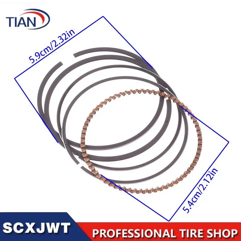 Motorcycle Piston Kit Cylinder Kit Piston Ring for GY6-150 150 CC STD Refitted Enlarged Gasket Kit Set
