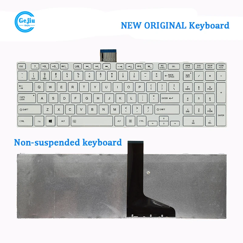 NEW ORIGINAL Laptop Keyboard For TOSHIBA C850 L850 C855 C855D L850D L855 L870 C870 L850-T01R P850 S850 S855D