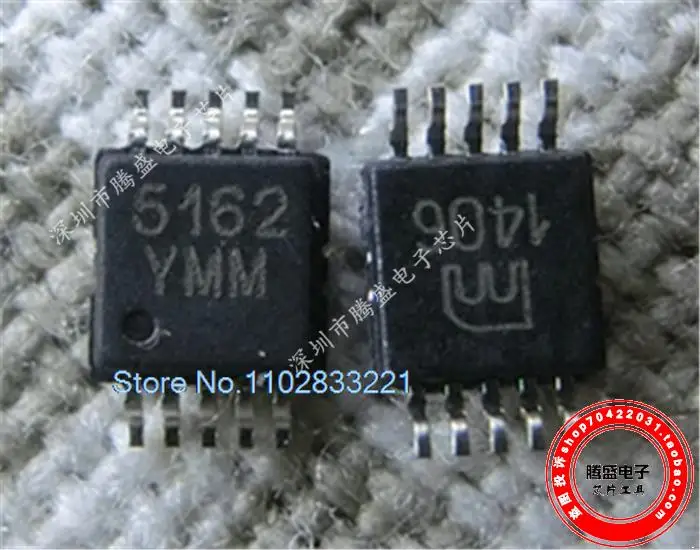 

(5PCS/LOT) MIC5162YMM-TR 5162 MSOP-10