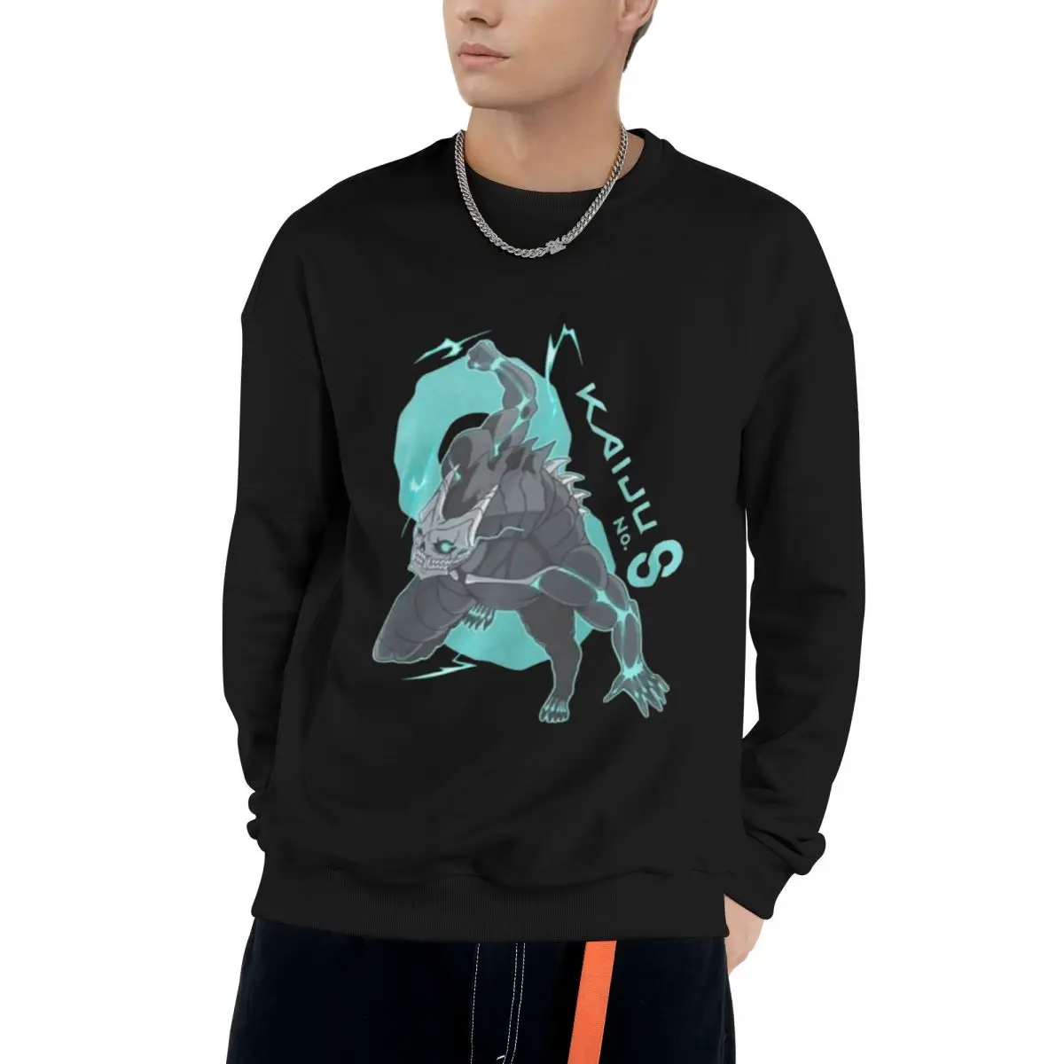 

Kaiju 8 Hoodie Mens Fashion Warm Sweatshirt Hip Hop Hoodie Casual Streetwear Spring Autumn New Hoody