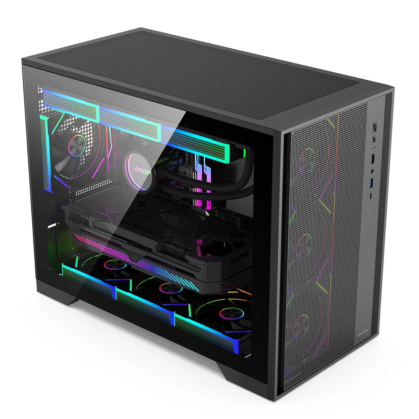 เคสคอมพิวเตอร์สำหรับเล่นเกมส์แ - Pc Gaming Liquid บทวิจารณ์และราคา