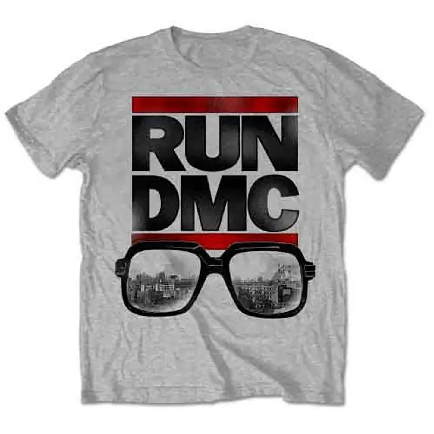 Top Simmons East Coast Hip Hop Group - Hip Hop Black Rock American Streetwear Men's Casual Short-Sleeved T-Shirt