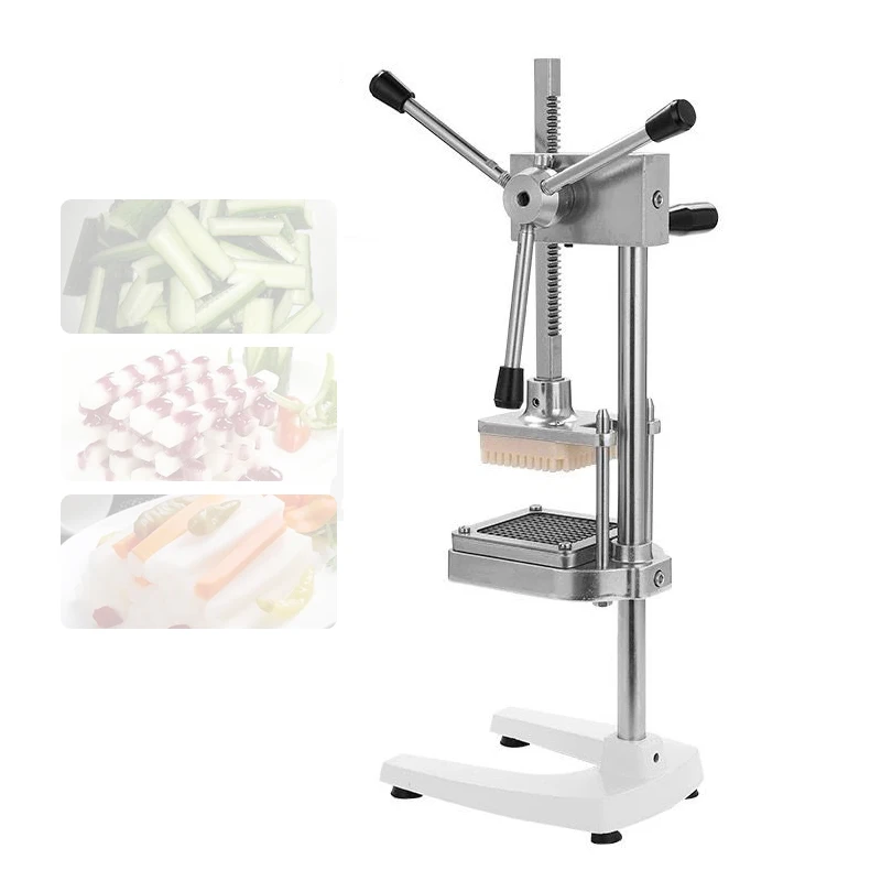 Stainless Steel for Mashed Potato Super Long French Fries Squeezer Presser Commercial Manual Fries Extruding Machine