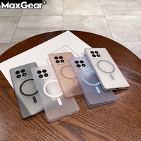 Matte Clear Magnetic For Magsafe Case For OnePlus 13 12 11 9 8 7 6T 7T 8T 9RT 10R 11R 12R 13R Nord 2T 3 4 ACE 2 3 5 Pro PC Cover