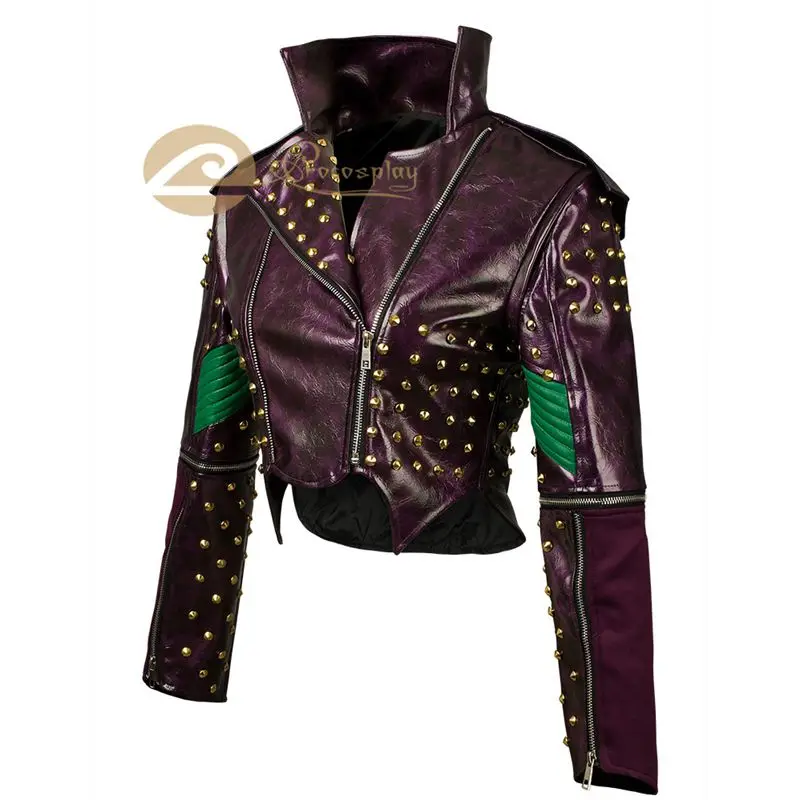 Mal Cosplay Costume Jacket Women Coat Role Play Halloween mp003805