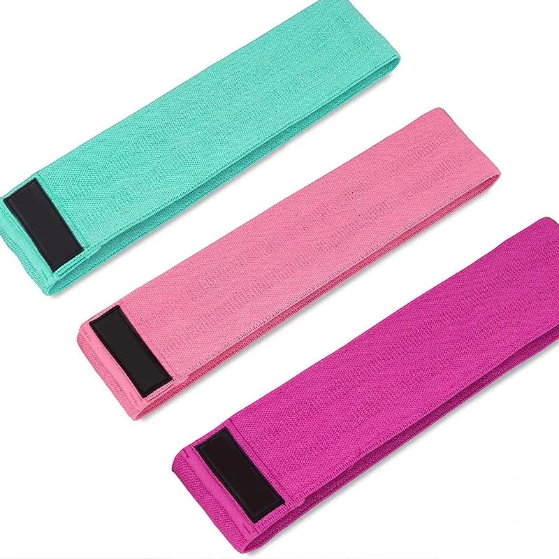 Fabric Resistance Hip Booty Bands Glute Thigh Elastic Workout Bands Squat Circle Stretch Fitness Strips Loops Yoga Gym Equipment