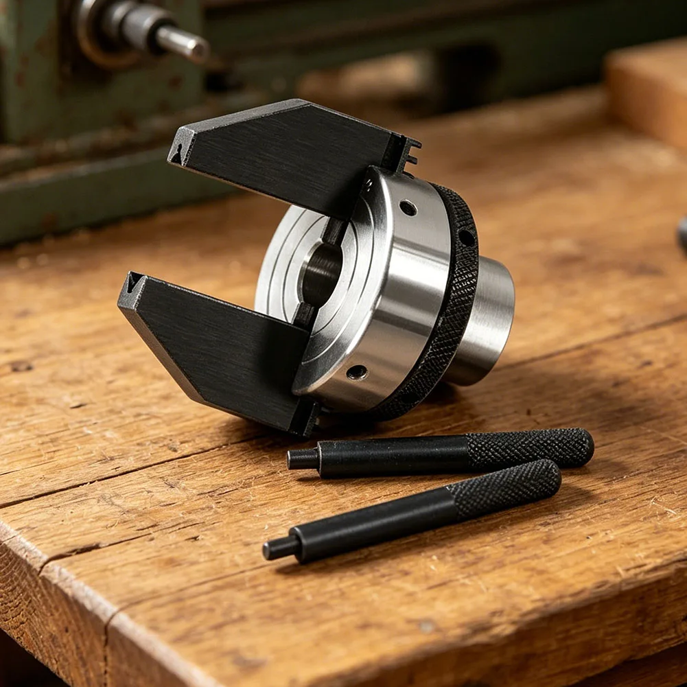 2-inch 2-Jaw Pen Drilling Wood Lathe Chuck With 1