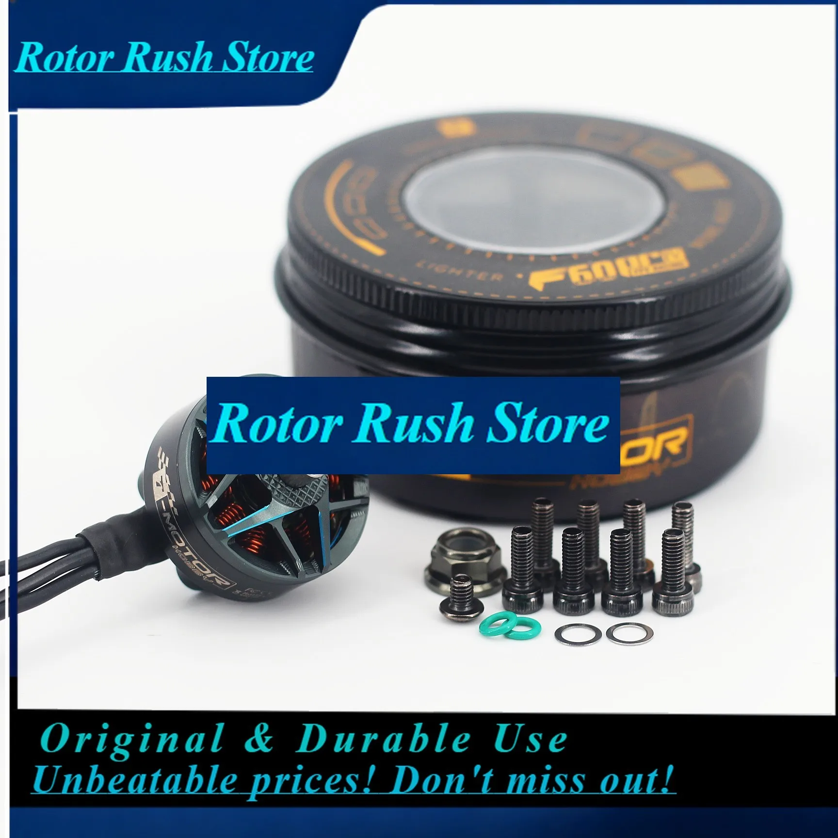 RoRus4pcs T-motor F60 Pro Iv 2207 1750kv 1950kv 2550kv 4-6s Brushless Motor T5147 T5150 Props For Rc Fpv Racing Drone Freestyle