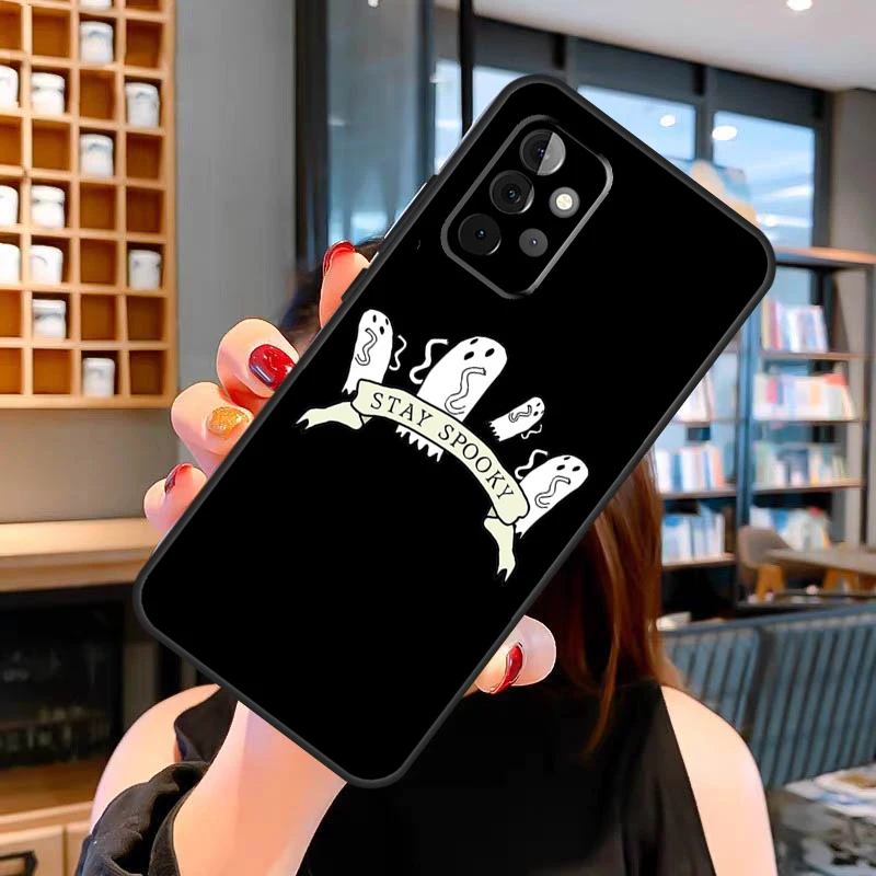 Halloween Ma Quái Ma Ốp Lưng Dành Cho Samsung Galaxy Samsung Galaxy A52S A21S A12 A22 A32 A52 A72 A13 A33 A53 A73 A50 A11 a31 A51 A71