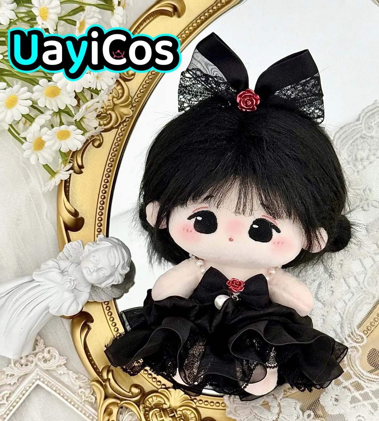 

В наличии: Одежда для кукол 10 см, крылья ангела, банты, аксессуары для волос, юбка с жемчугом, костюм, наряд, игрушка-аниме, подарки для детей