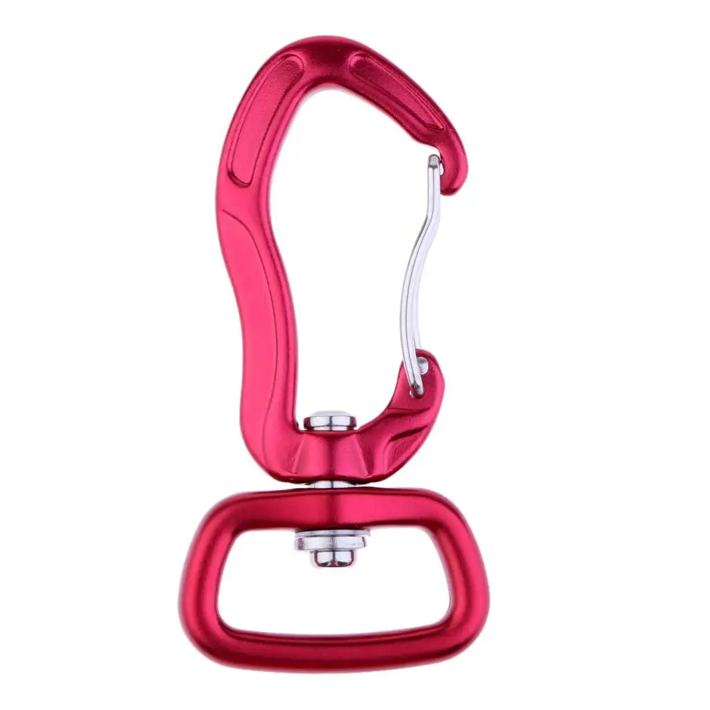 MagiDeal Rotating Carabiner Clip 360 Rotating Carabiner Rope Carabiner Hammock Hook Dog Lead Clip Buckle