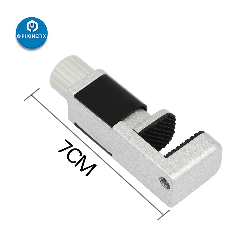 4 unids/lote de accesorios de Clip de aluminio ajustables para pantalla LCD de teléfono móvil, abrazadera de sujeción en forma de fijación, juegos de herramientas manuales de reparación