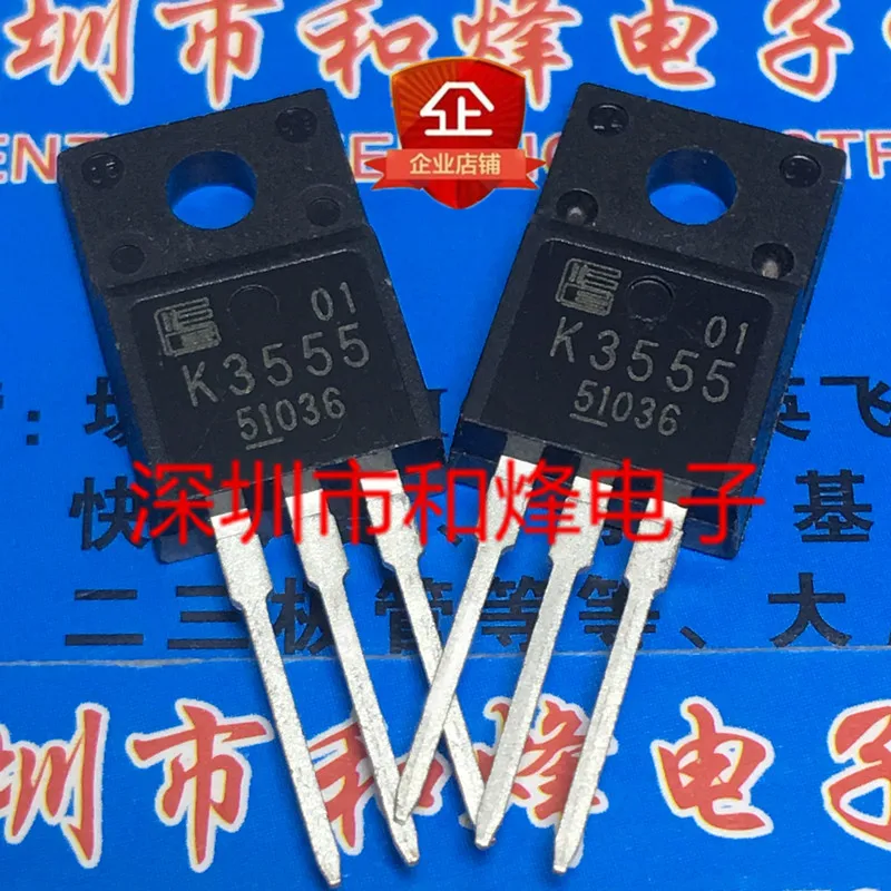 5PCS-10PCS K3555 2SK3555  TO-220F   On Stock  New And Origjnal