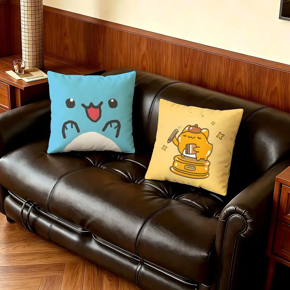 Popular B-Bugcat CapooS Cushion Cover 4Pcs Ultra Soft Short Plush Pillow Covers 40x40 45x45 Boho for Sofa Bedroom