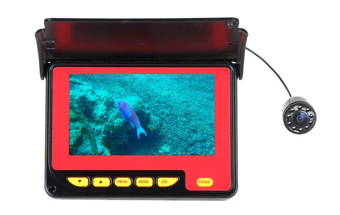 5 Inch 130Degree Wide Angle Underwater 15/30M Fishing Camera DVR Take Photo and Video Fish Finder