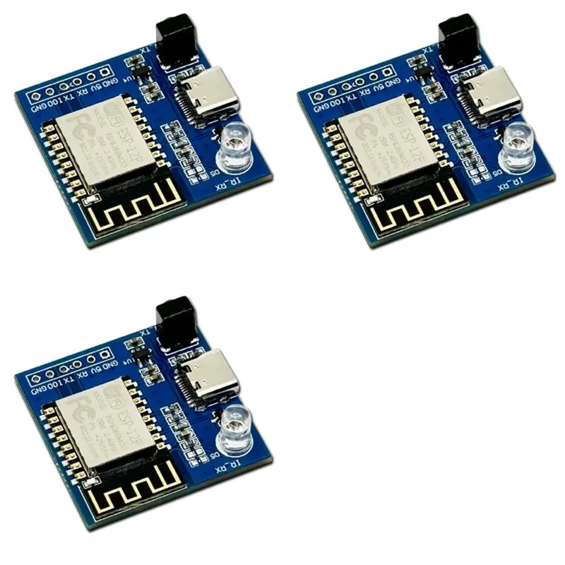A96T 3X Infrared Transmitter-Receiver For NEC Command WIFI ESP-12F Module TYPE-C Interface Transmission Module