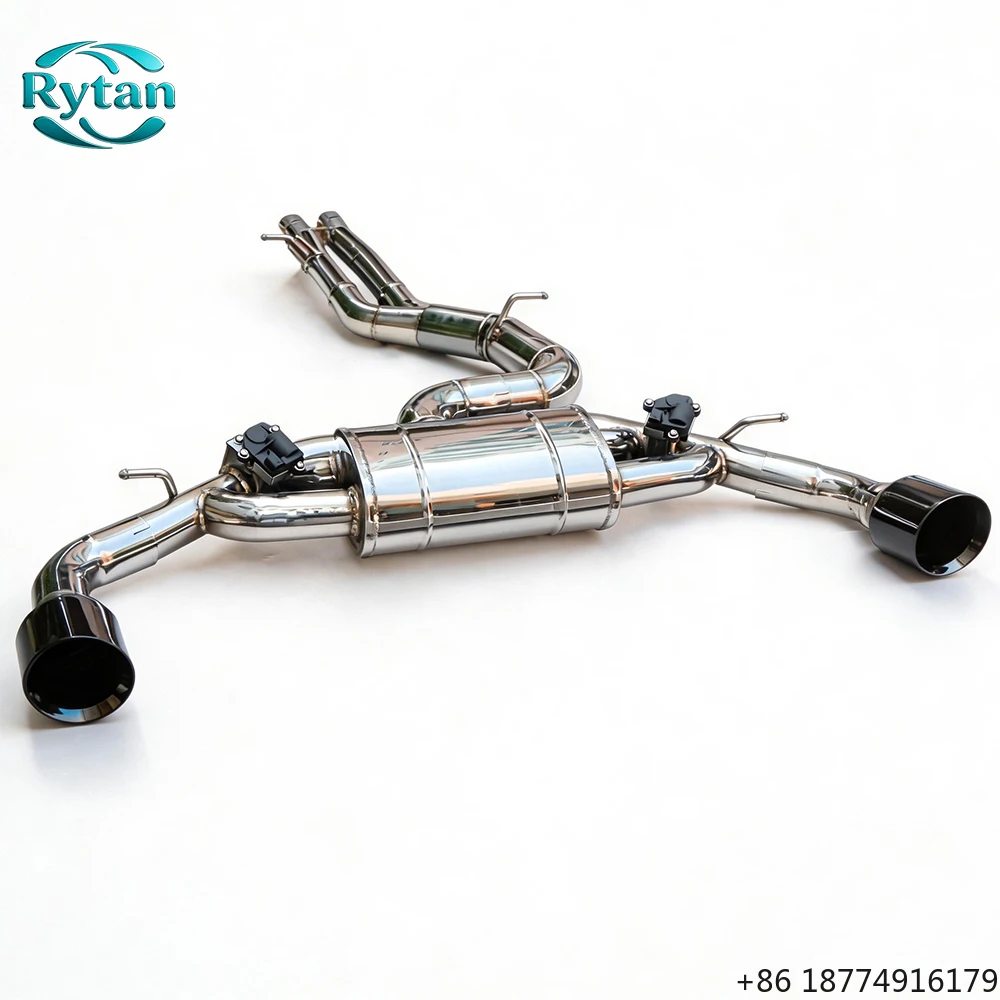

Valved 304 Stainless Steel Valvetronic Exhaust Pipe System Catback for TT RS TTRS