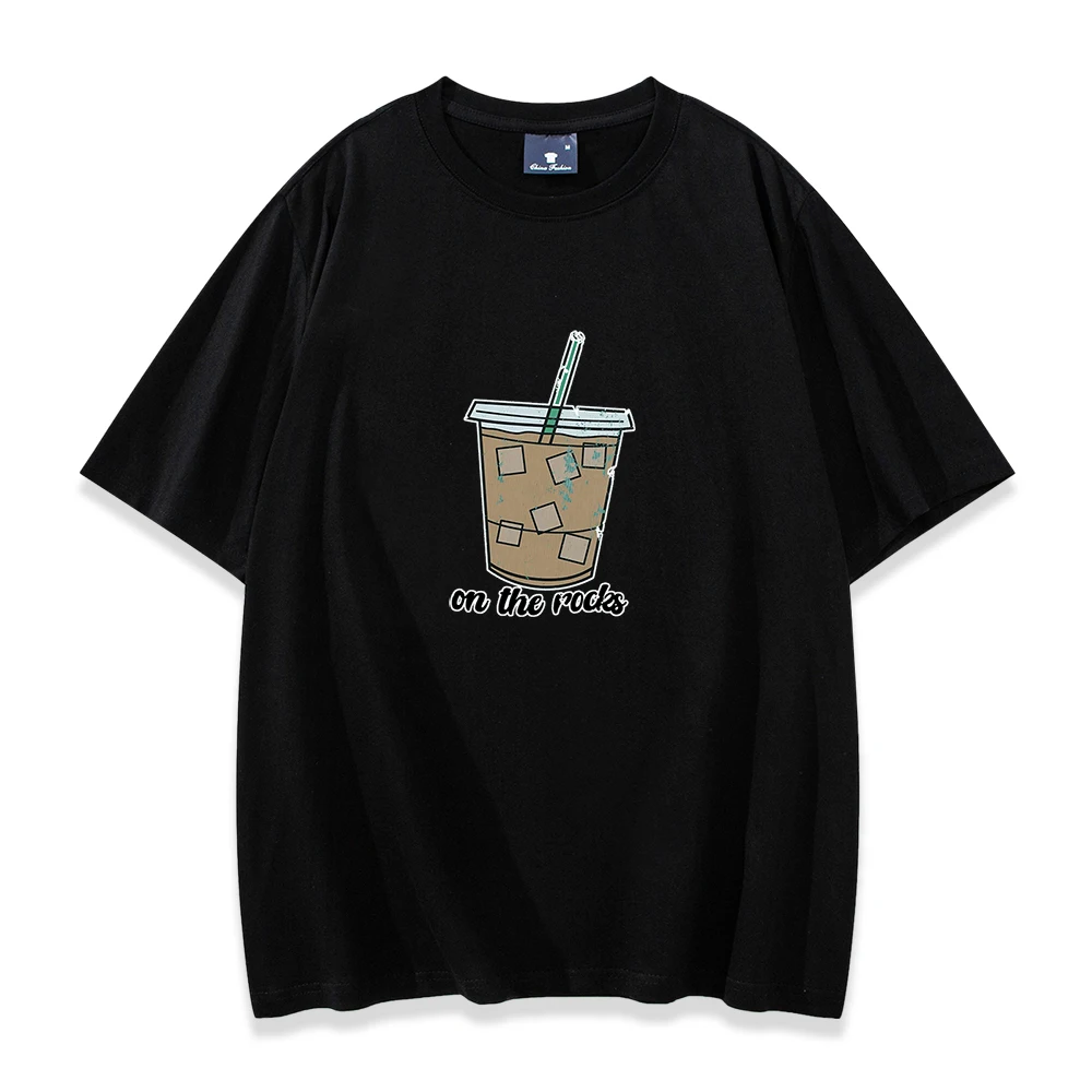 

Comfort Colors On the Rocks Iced Coffee Weather Graphic Tee Coffee Graphic T-Shirt Retro Tee Gift for Her Coffee Lover Gift