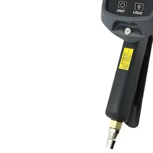 Pressure Gun Digital Tire Pressure Test Table Automotive Tire Pressure Meter Charging Air Gun Square Table Head Tire
