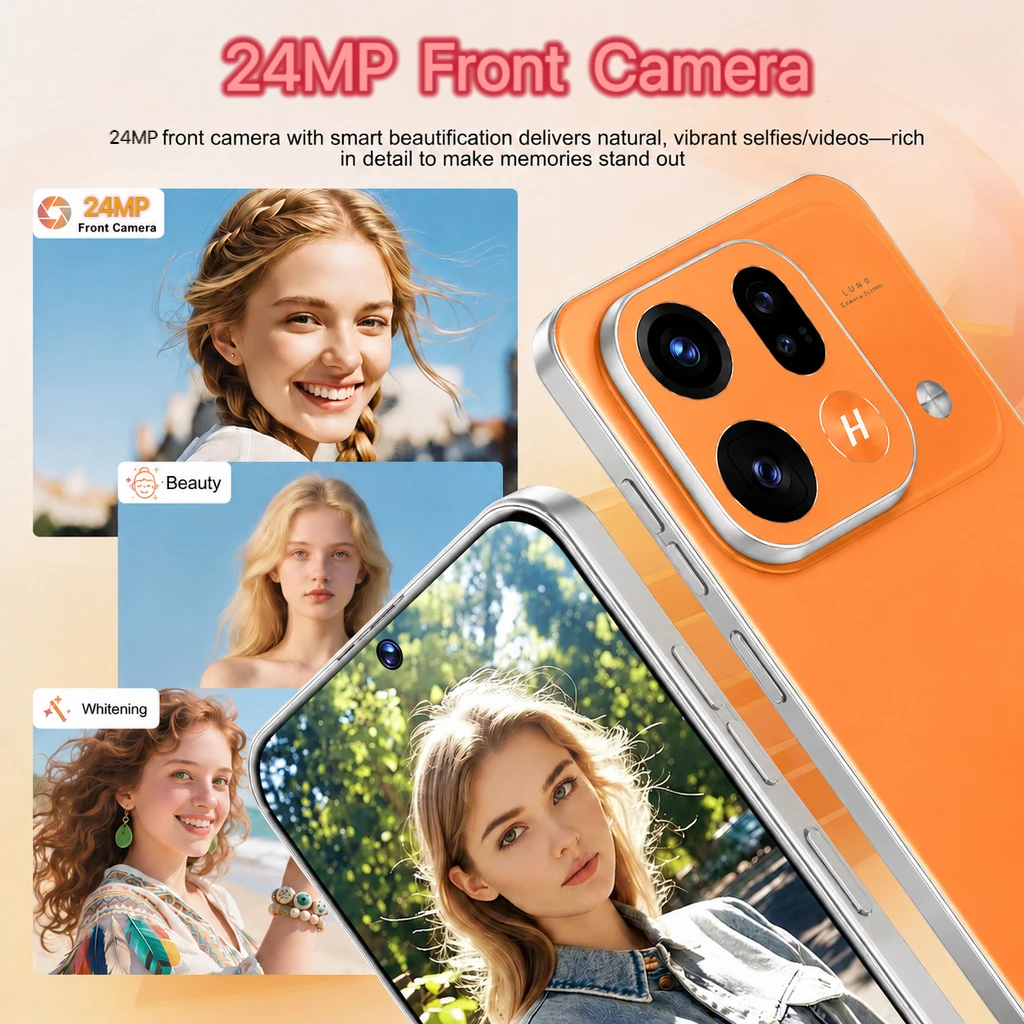 SURGAZE High-Performance X9S Pro Smartphone 16GB+1TB Android15 5000mAh 6.9-inch 5G Dual SIM Global Version Mobile Phone Arrival