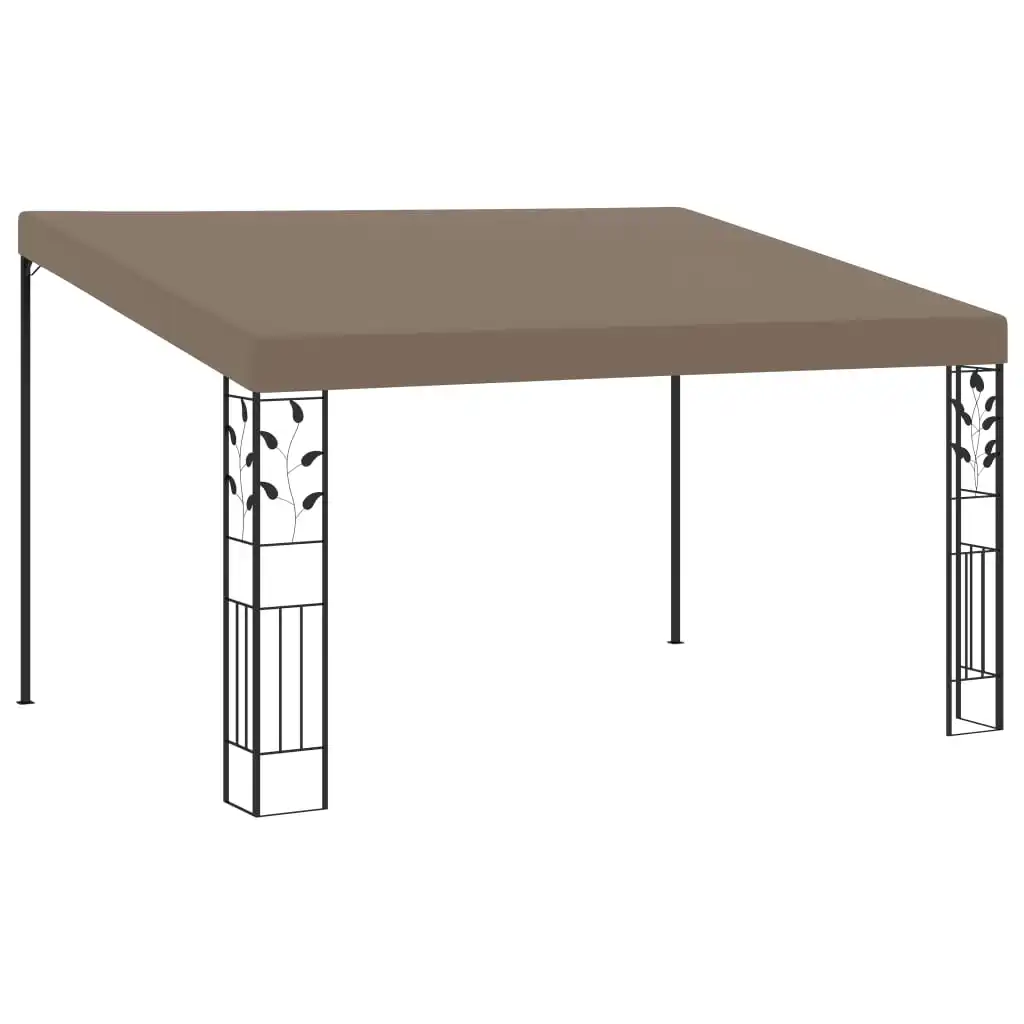 Gazebo de 400x300x250 cm. Structure robuste, tissu polyester durable. Idéal pour les mariages, les fêtes, le camping et les réunions de famille.